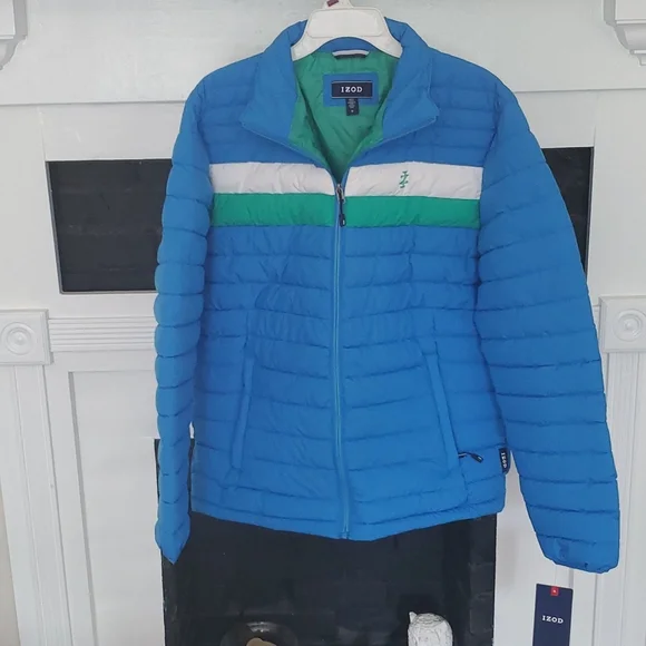 IZOD retro puffer jacket - Picture 1 of 8